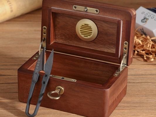 Green Keeper Mini Stash Box / Premium Walnut